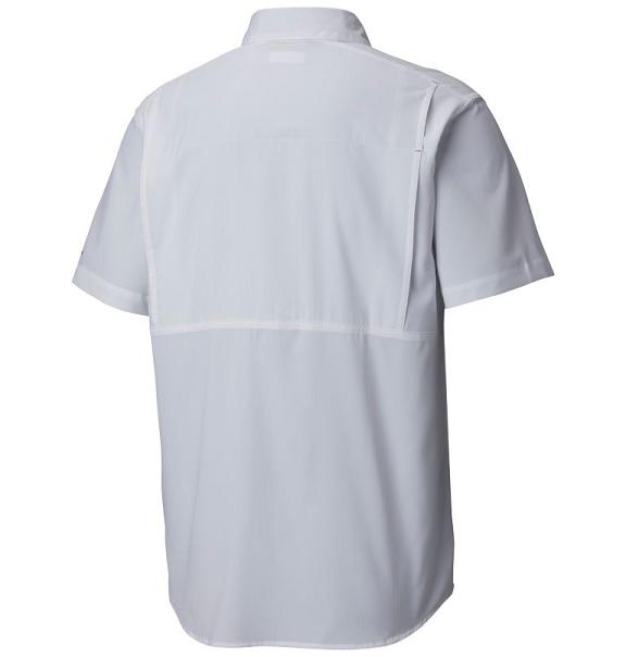 Columbia Silver Ridge Lite Shirts White For Men's NZ96342 New Zealand